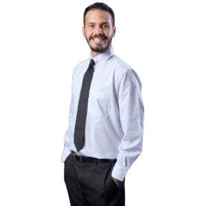 CAMISA SOCIAL EM CEDROFIL MANGA LONGA