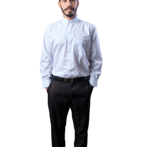 CAMISA SOCIAL EM MICROFIBRA MANGA LONGA