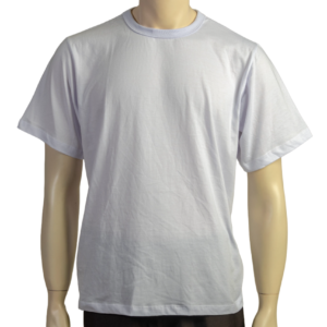 CAMISA BASICA MALHA 100% ALGODÃO MANGA CURTA