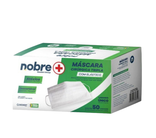 MASCARA DESCARTAVEL NOBRE  50 UNIDADES