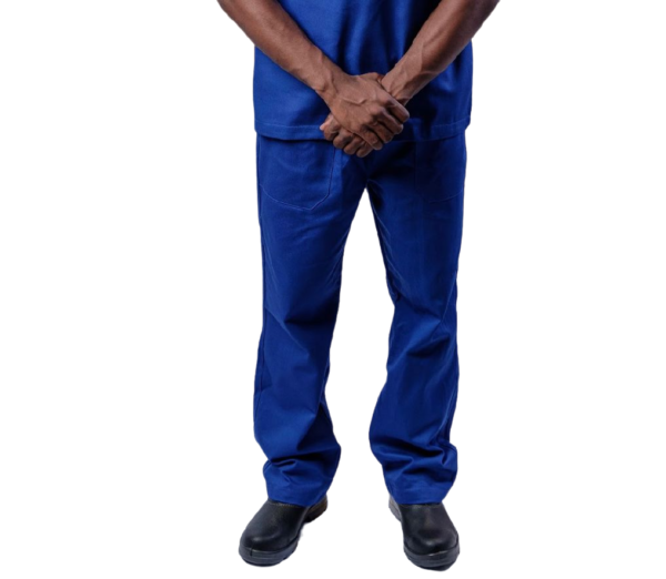 CALÇA EM BRIM CORDÃO E ELASTICO