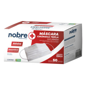 MASCARA DESCARTAVEL NOBRE  50 UNIDADES