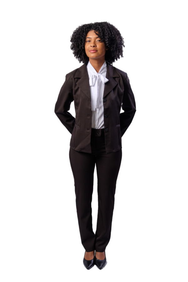 CONJUNTO CALÇA E BLAZER FEMININO