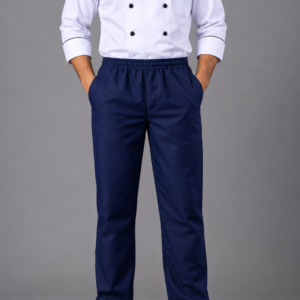 CALÇA EM OXFORD COM CORDÃO E ELASTICO
