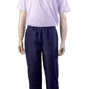 CALÇA EM OXFORD COM CORDÃO E ELASTICO