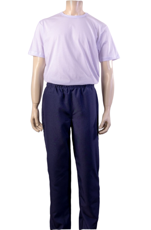 CALÇA EM OXFORD COM CORDÃO E ELASTICO