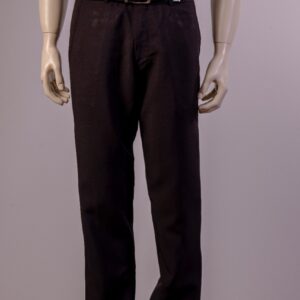 CALÇA SOCIAL EM OXFORD - Preto