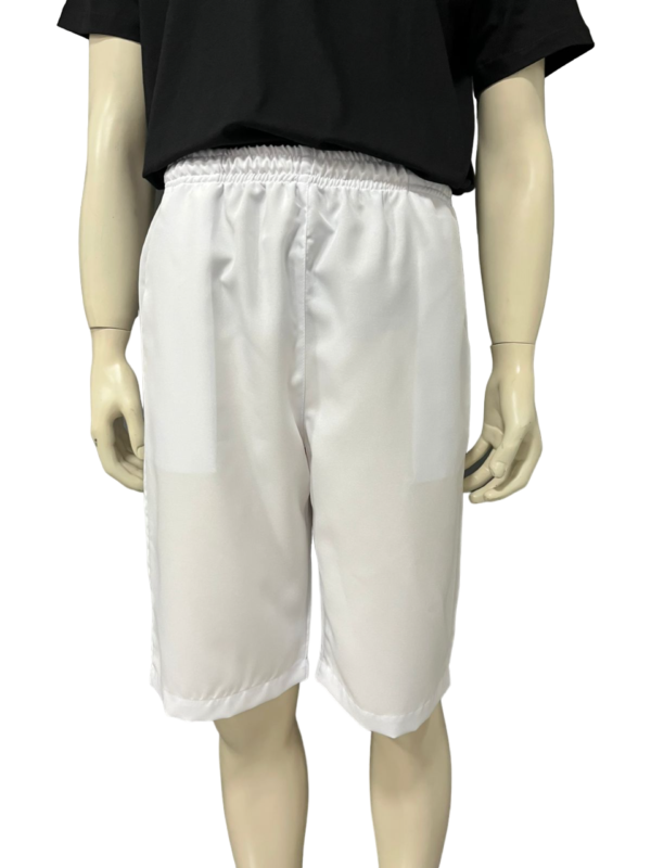 BERMUDA EM OXFORD COM CORDÃO E ELASTICO