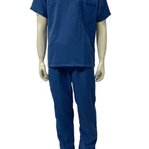CONJUNTO EM OXFORD GOLA V AZUL PETROLEO