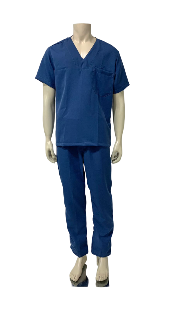 CONJUNTO EM OXFORD GOLA V AZUL PETROLEO