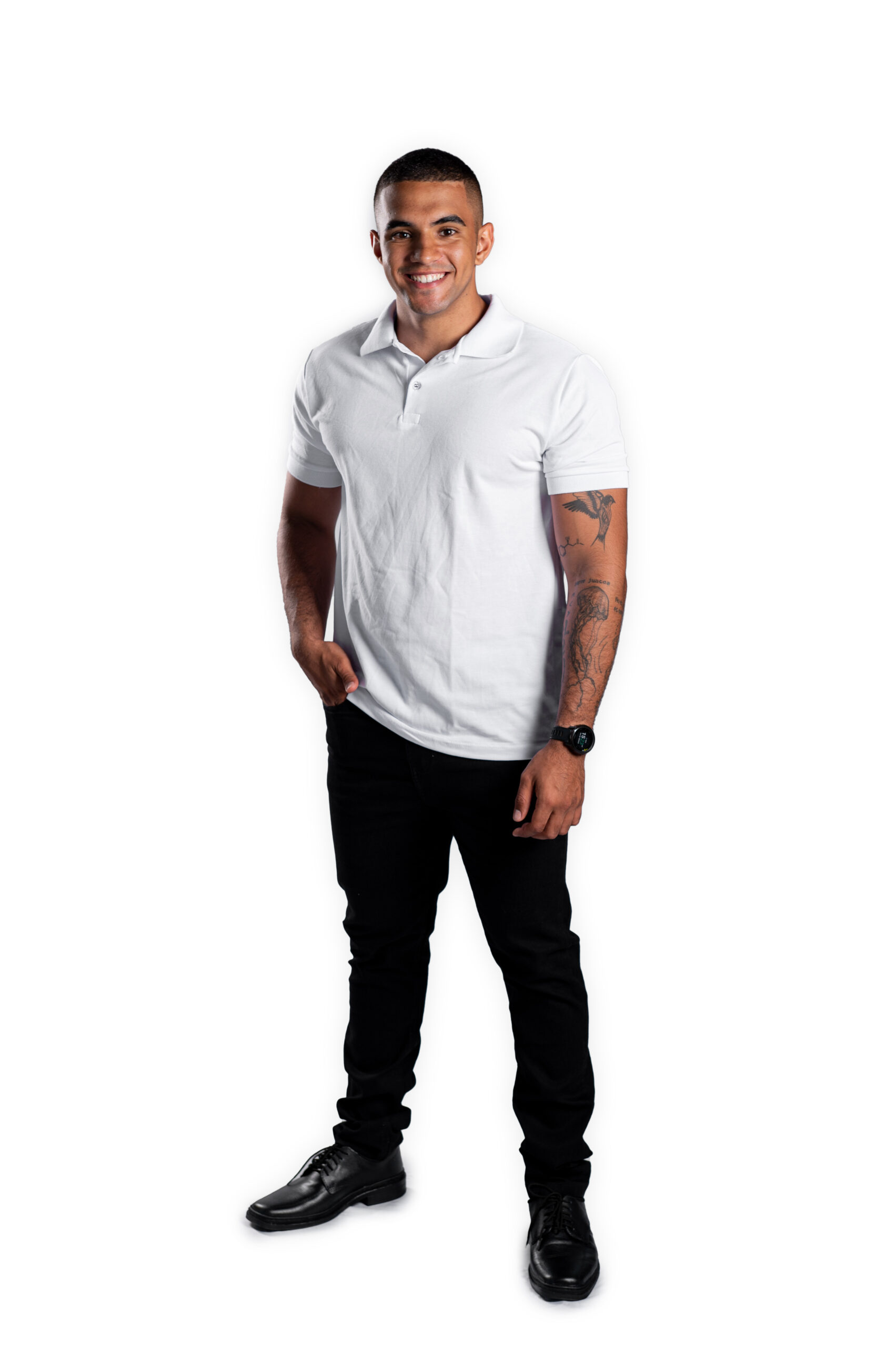 CAMISA POLO MALHA PIQUET MASCULINA