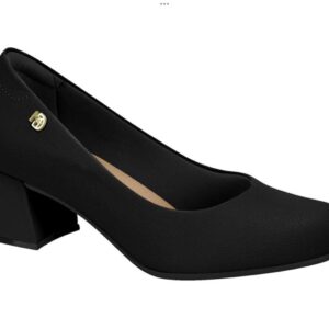 SAPATO SOCIAL FEMININO SCARPIN SALTO BLOCO